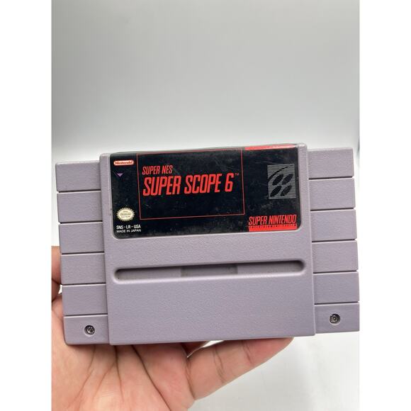 Super Scope 6 SNES Game (Super Nintendo Entertainment System, 1992) - Picture 4 of 4